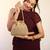 Luxury handcrafted bridal potli bag for women - golden glam embellished zari beaded purse-gold