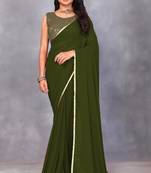 Elegance Designer Georgette Saree with Sequence Blouse