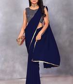 Elegance Designer Georgette Saree with Sequence Blouse