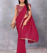 Elegance Designer Georgette Saree with Sequence Blouse