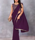 Elegance Designer Georgette Saree with Sequence Blouse