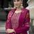 Pink color vichitra silk heavy graceful stitched salwar kameez