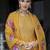 Mustard color vichitra silk heavy graceful stitched salwar kameez
