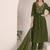 Green color viscose fabric resham embroidered readymade salwar suit