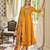 Yellow color beautiful embroidered vichitra silk fabric ceremonial suit