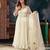 Women's Gorgeous Embroidery Vichitra Silk Fabric Flared Kurta Pant with Dupatta Set