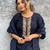 Women's Gorgeous Embroidery Viscose Chanderi Fabric Stright Kurta Pant with Dupatta Set