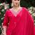 Women's Gorgeous Embroidery Rayon Slub Fabric Stright Kurta Pant with Dupatta Set