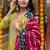 Women's Gorgeous Embroidery Viscose Chanderi Fabric Stright Kurta Pant with Dupatta Set