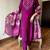 Women's Gorgeous Embroidery Rayon Fabric Stright Kurta Pant with Dupatta Set