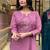 Women's Gorgeous Embroidery Cotton Fabric Stright Kurta Pant with Dupatta Set