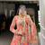 Women's Gorgeous Printed Georgette Fabric Flared Gown with Dupatta Set