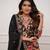 Women's Gorgeous Printed Pure Russian Silk Fabric Stright Kurta Pant with Dupatta Set