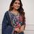 Women's Gorgeous Printed Pure Russian Silk Fabric Stright Kurta Pant with Dupatta Set