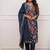 Women's Gorgeous Printed Pure Russian Silk Fabric Stright Kurta Pant with Dupatta Set