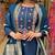 Women's Gorgeous Embroidery Viscose Rayon Fabric Stright Kurta Pant with Dupatta Set