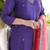 Women's Gorgeous Embroidery Vichitra Fabric Stright Kurta Pant with Dupatta Set