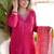 Women's Gorgeous Embroidery Vichitra Fabric Stright Kurta Pant with Dupatta Set