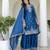 Designer chinon ready to wear kurta plazo dupatta for women