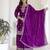 Designer chinon ready to wear kurta plazo dupatta for women