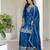 Designer chinon ready to wear kurta plazo dupatta for women