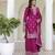 Designer chinon ready to wear kurta plazo dupatta for women