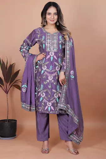 Chinon top pent dupatta for gilrs or women