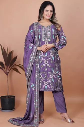 Chinon top pent dupatta for gilrs or women