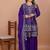 Designer georgette sharara suit dupatta for women