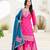 Designer chinon ready to wear kurta plazo dupatta for women