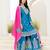 Designer chinon ready to wear kurta plazo dupatta for women