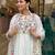 Women's Gorgeous Embroidery Viscose Chinnon Fabric Pleated Kurta Pant with Dupatta Set