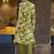 Floral Printed Shirt Collar A-Line Kurta With Pyjama