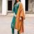 Women Viscos Weaving Hand & Threadwork Kurta With Trousers & With Dupatta