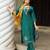 Women Viscos Weaving Hand & Threadwork Kurta With Trousers & With Dupatta