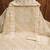 Women's beige unstitched thread embroidery chanderi cotton dress material (cp9101bge)