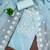 Women's sky blue unstitched thread embroidery chanderi cotton dress material (cp9101sbl)