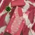 Women's pink thread sequence embroidery pc cotton dress material