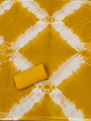 Women's yellow thread sequence embroidery pc cotton dress material 4