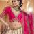 OFFWHITE MULTY WORK VISCOSE LEHENGA CHOLI FOR WEDDING