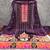 Women's multi unstitched print and mirror work rayon cotton dress material (cp9108ppl)