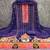 Women's multi unstitched print and mirror work rayon cotton dress material (cp9108rbl)