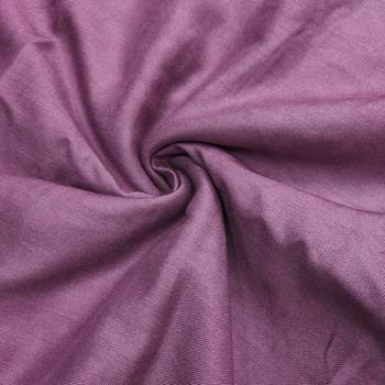 Women's purple weaving & handwork simmer modal cotton dress material 3