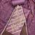 Women's purple unstitched weaving & handwork simmer modal cotton dress material (msmfc11593a)