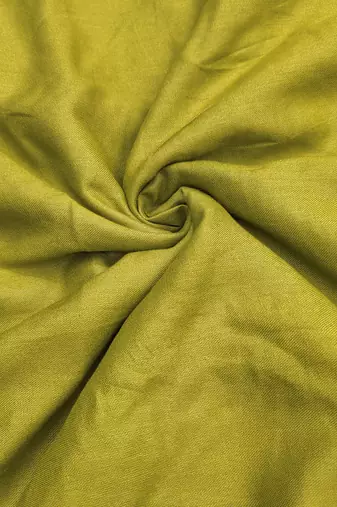 Women's green weaving & handwork simmer modal cotton dress material