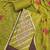 Women's green unstitched weaving & handwork simmer modal cotton dress material (msmfc11593b)