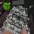 Women's black heavy thread embroidery georgette dress material