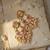 gold plated  Pink stone chandbali earrings in Sterling Silver