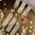 gold plated Multicolor choker necklace in Sterling Silver
