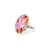 Silver Plated Multicolor stone ring in Sterling Silver